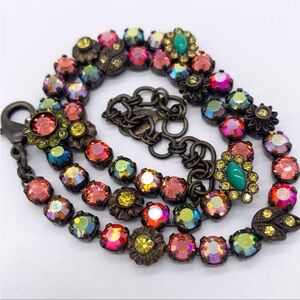 Rare Colorful Crystal Necklace